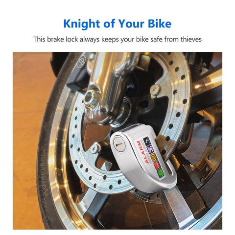 Bike Alarm Disc Lock